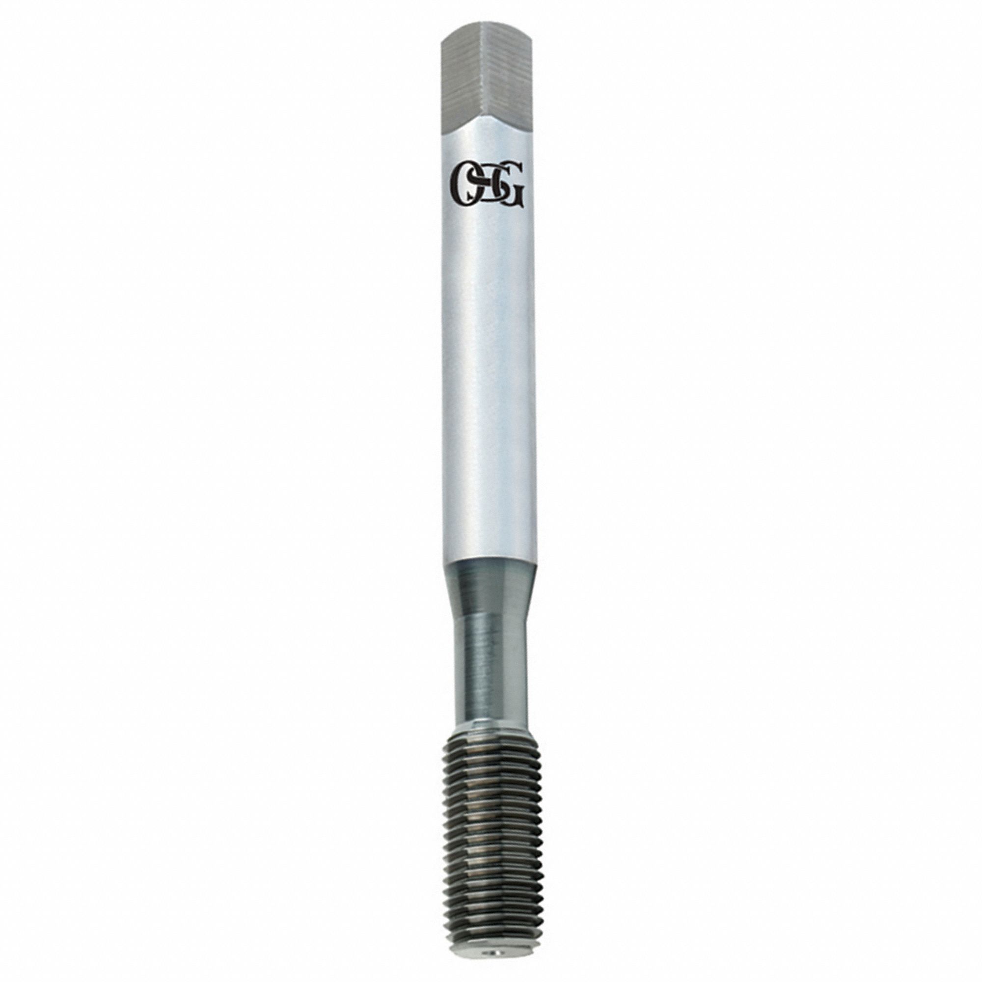 Thread Forming Tap: #6-32 Thread Size, 3/8 in Thread Lg, 2 in Overall Lg, Plug, Right Hand, TiN