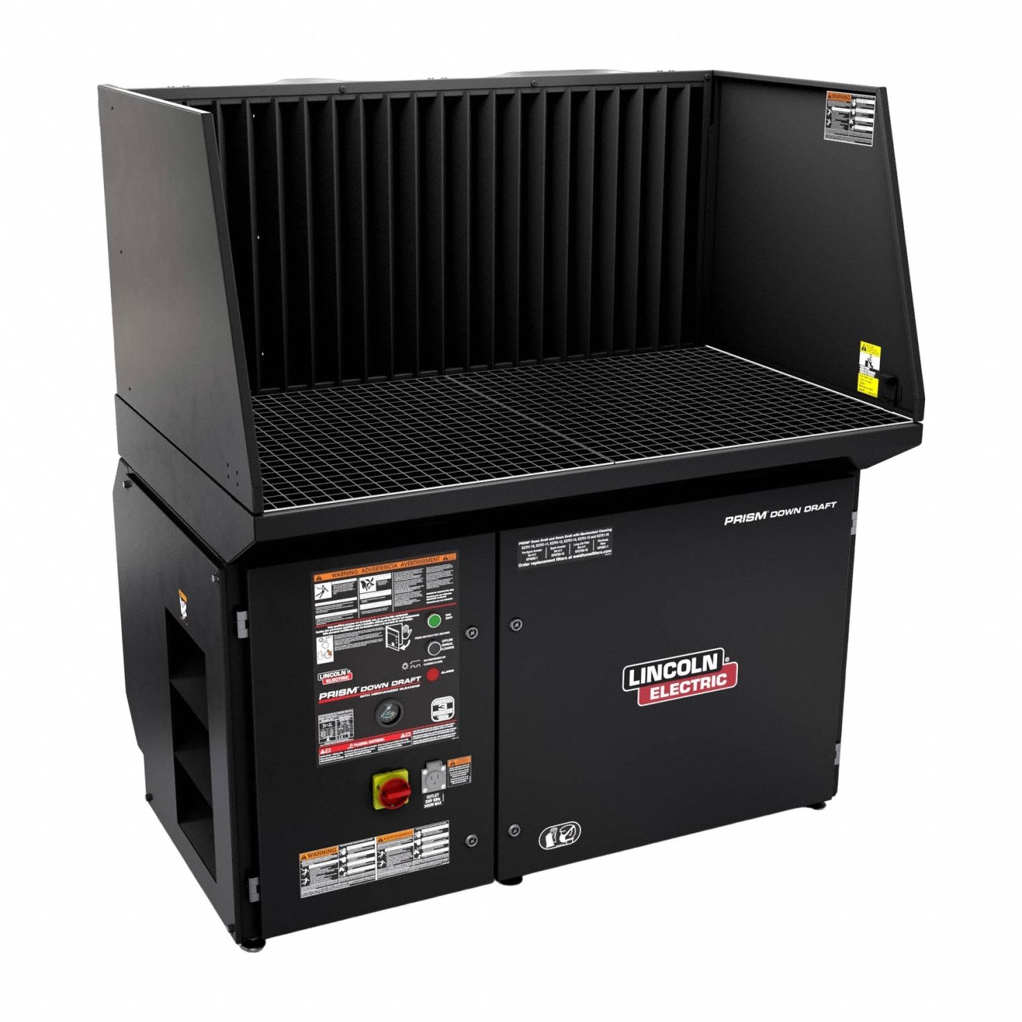 Downdraft Table Mechanized