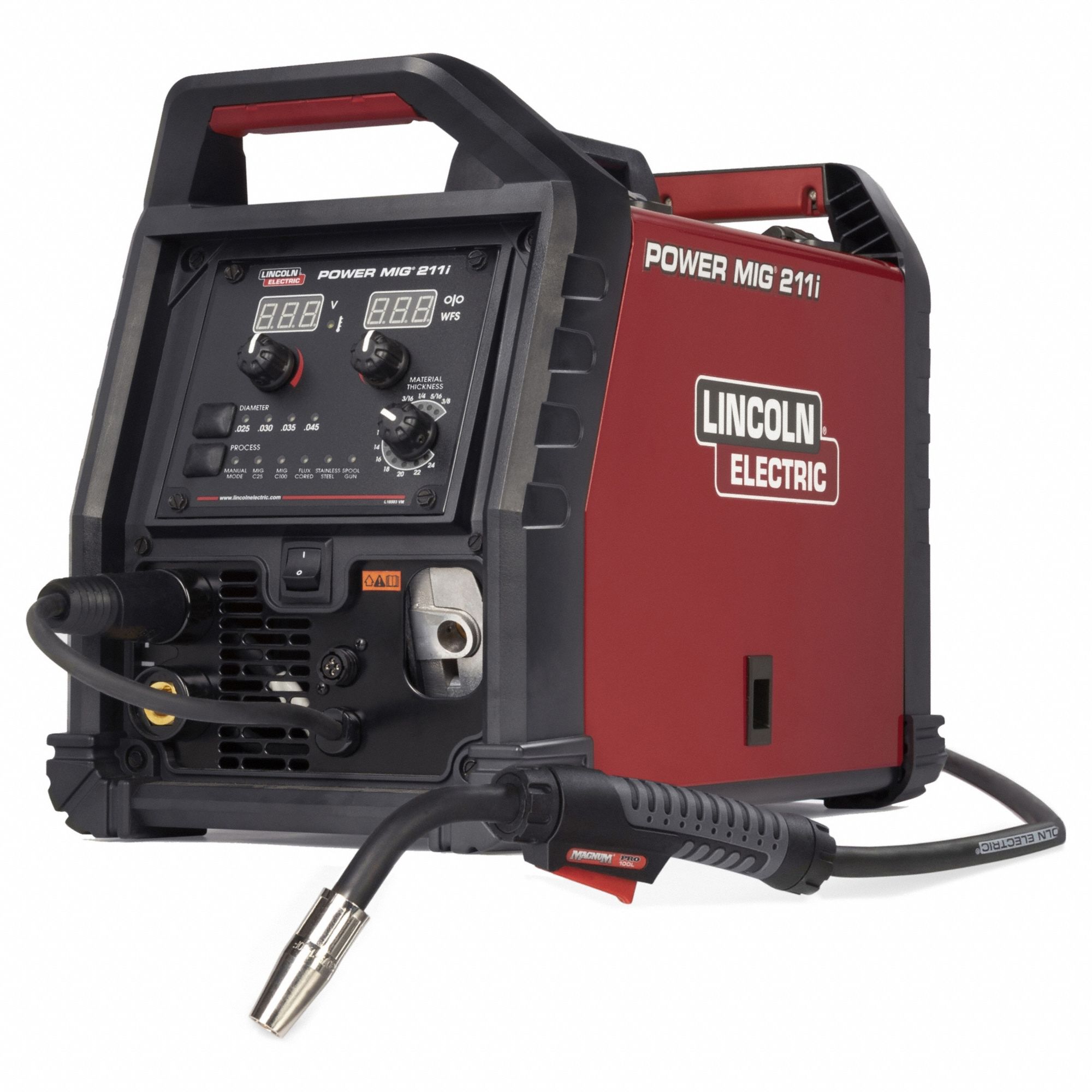 MIG WELDER,120V, 230V,RED,6-50P