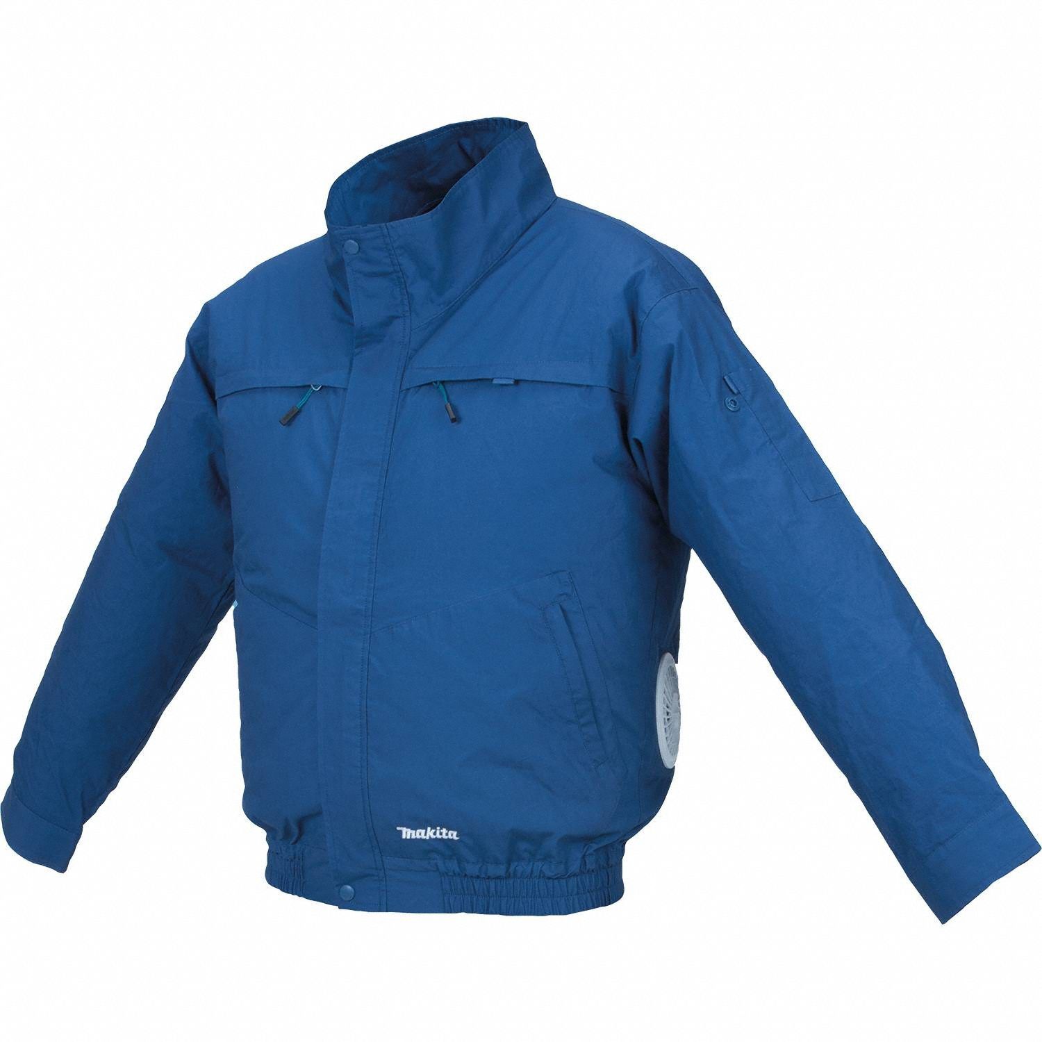 Cordless Fan Jacket M Blue