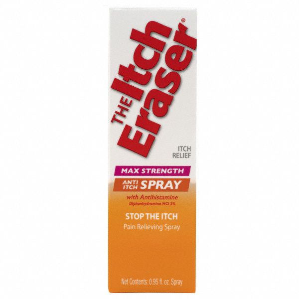 Topical Anti-Itch: Diphenhydramine HCL, Spray, Bottle, 0.95 oz Size