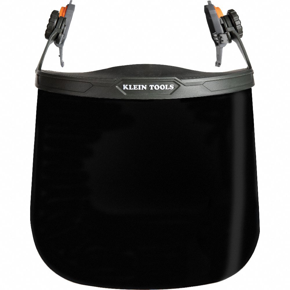 Face Shield Full Brim Hard Hat Gray