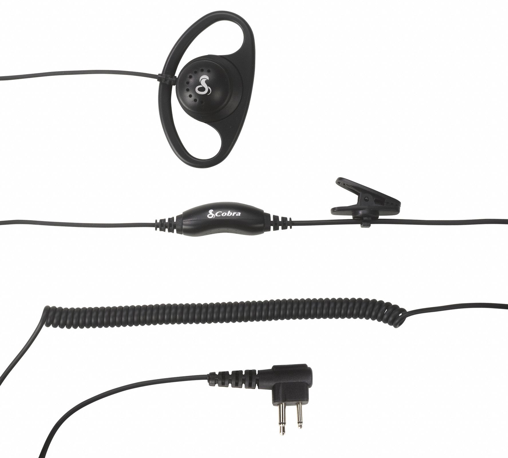 Earpiece 1 Wire Black