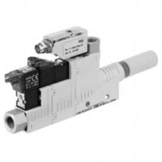 Vacuum Ejector: 1/4 in G, 3/8 in G, 6 bar Max Supply Pressure, 2 PNP Outputs, 1 NO, EBS