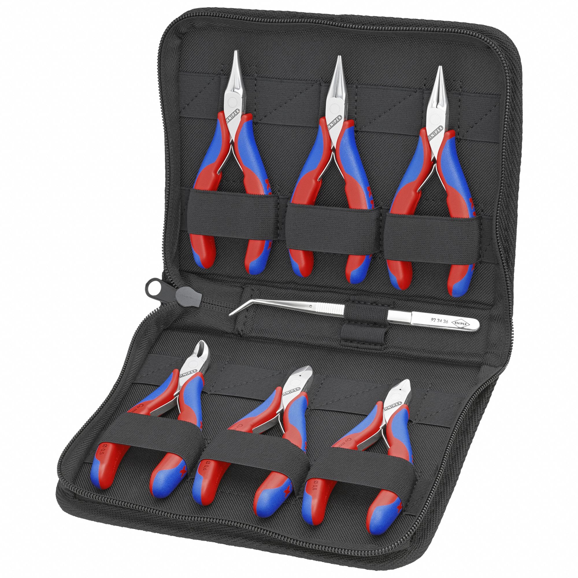 KNIPEX 00 20 16 Precision Plier SetDipped6 Pcs