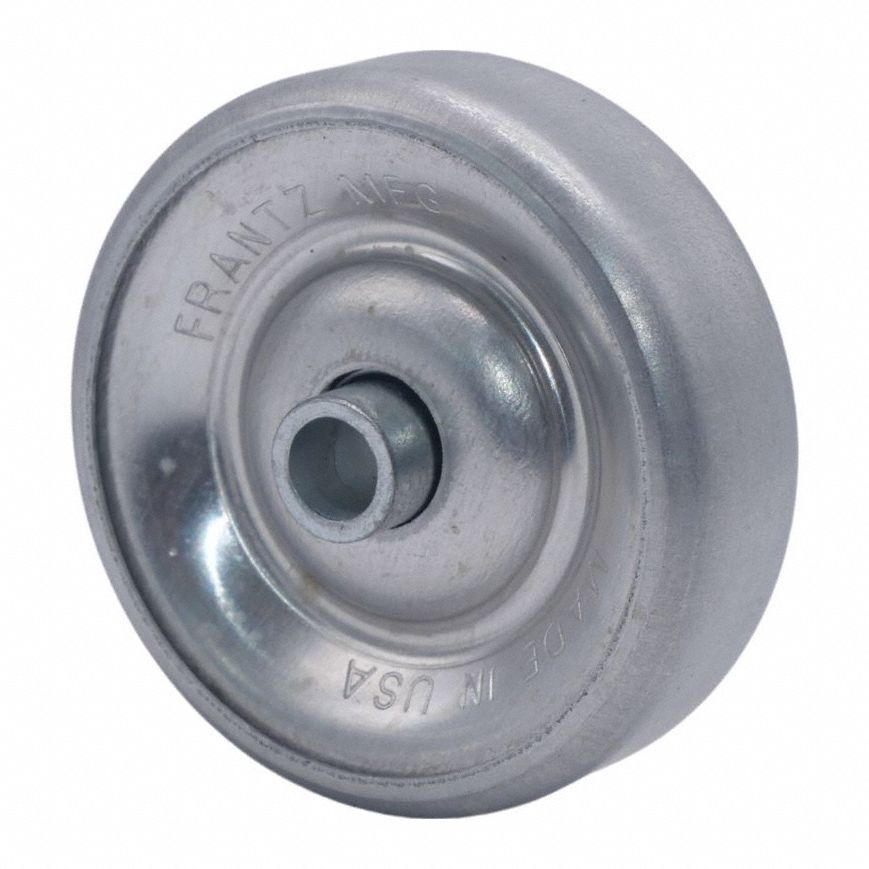 Conveyor Skate Wheel: 1 15/16 in Wheel Dia, 0.25 in Wheel Bore Dia, 5/8 in Wheel Wd, 13/16 in Hub Wd
