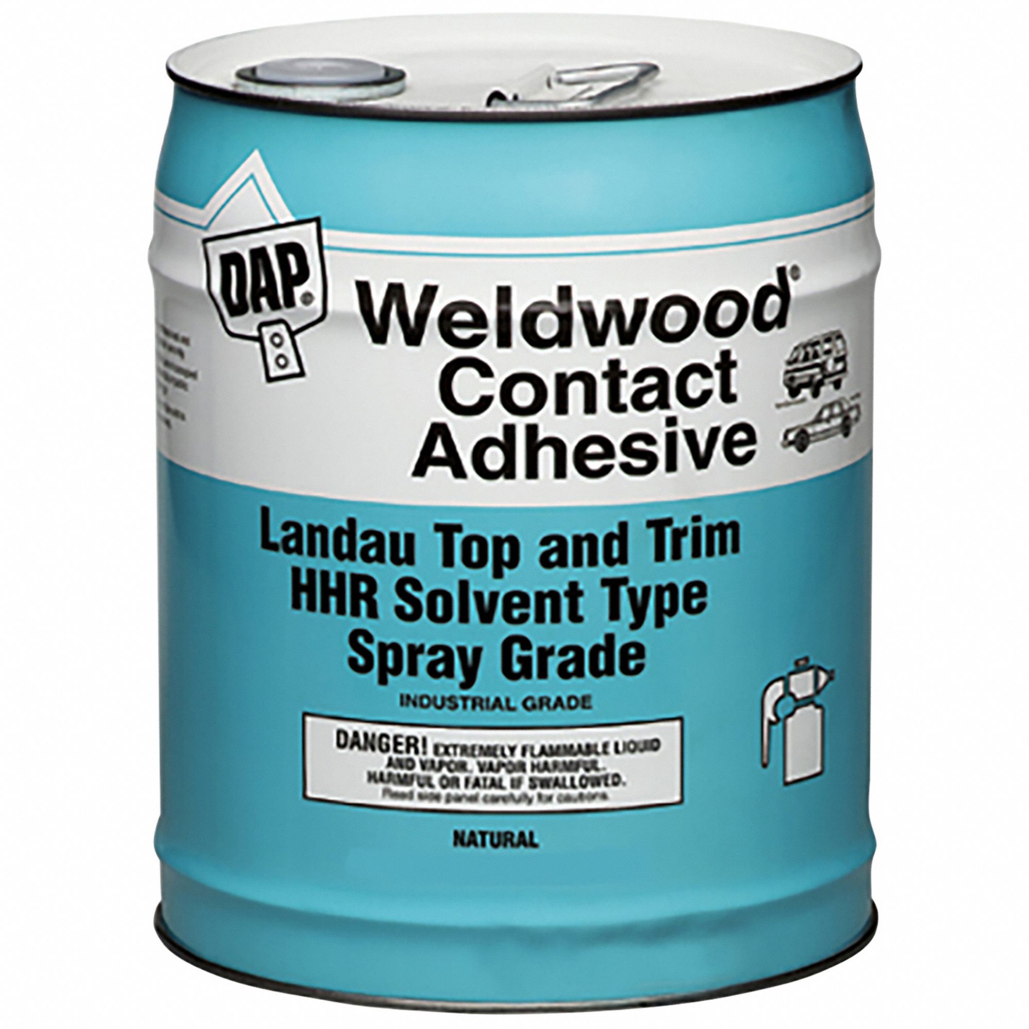 DAP Weldwood Contact Cement Adhesive - Landau Top & Trim Spray Aerosol  70798001275