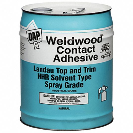 DAP Contact Cement Weldwood Landau Top and Trim, Gen Purpose, 1 gal