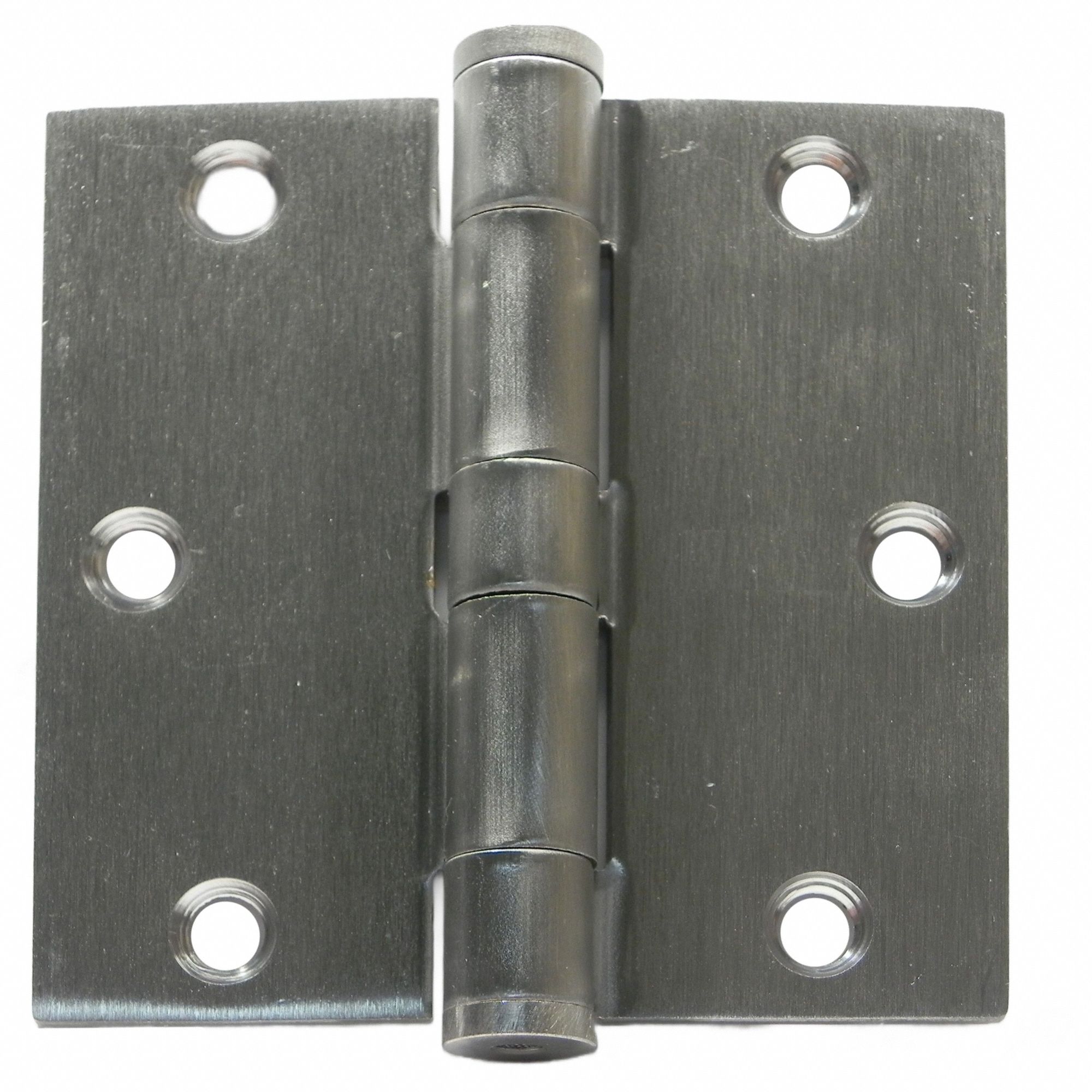 Butt Hinge: Steel, Full Mortise, 2 in Leaf Wd