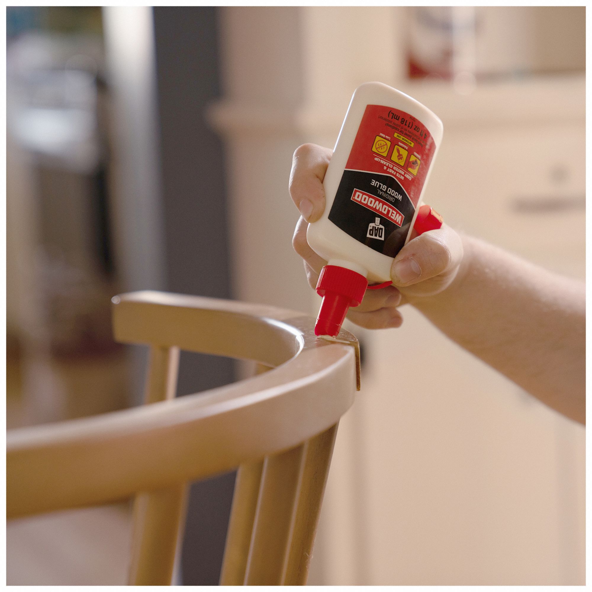 DAP Wood Glue Weldwood, Std Working Time, Interior Only, 32 fl oz