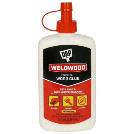 DAP, Weldwood, Std Working Time, Wood Glue 48TR3300497 Grainger