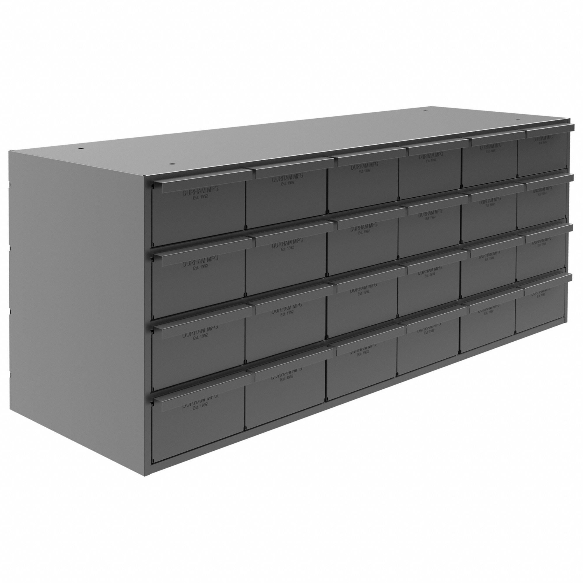 Bin Storage Cabinet With 4 Drawers