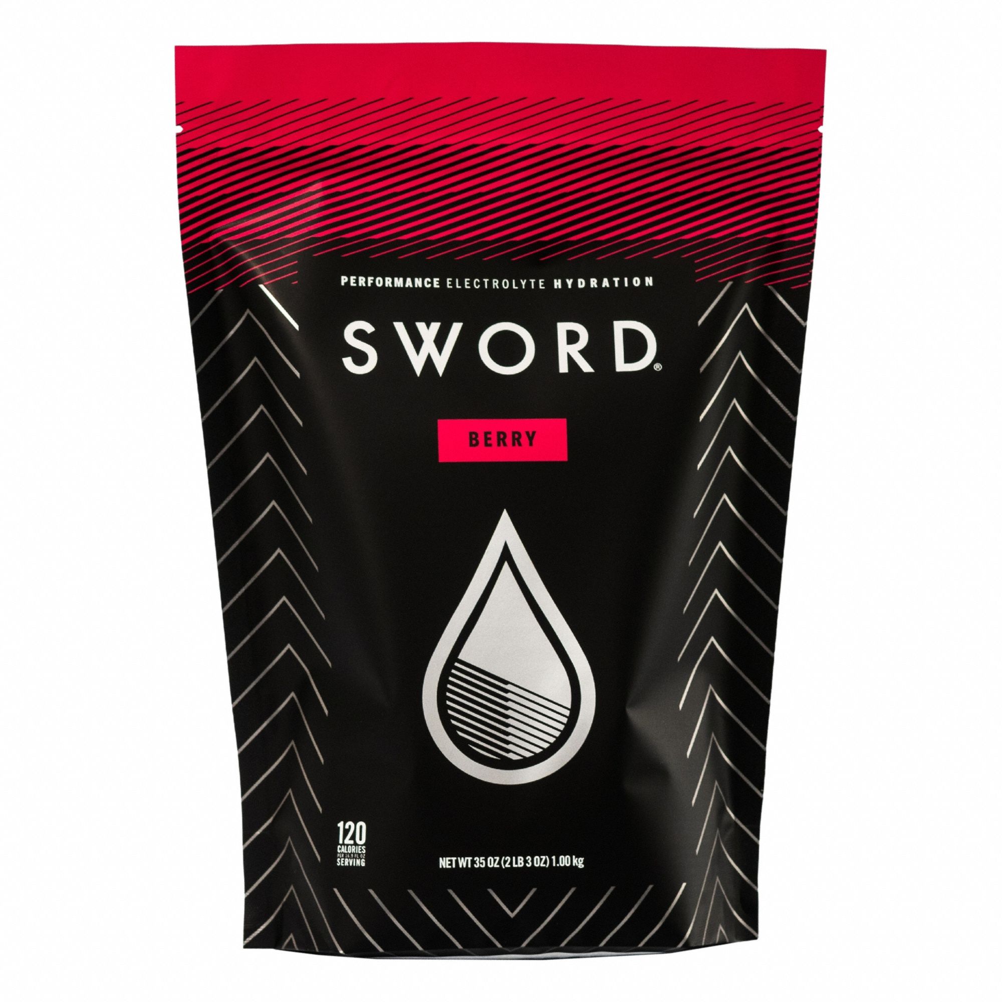 Sports Drink Mix: Berry, Bulk, 2.2 lb Concentrate Per Pack, 5 gal Yield per Pack, 6 PK