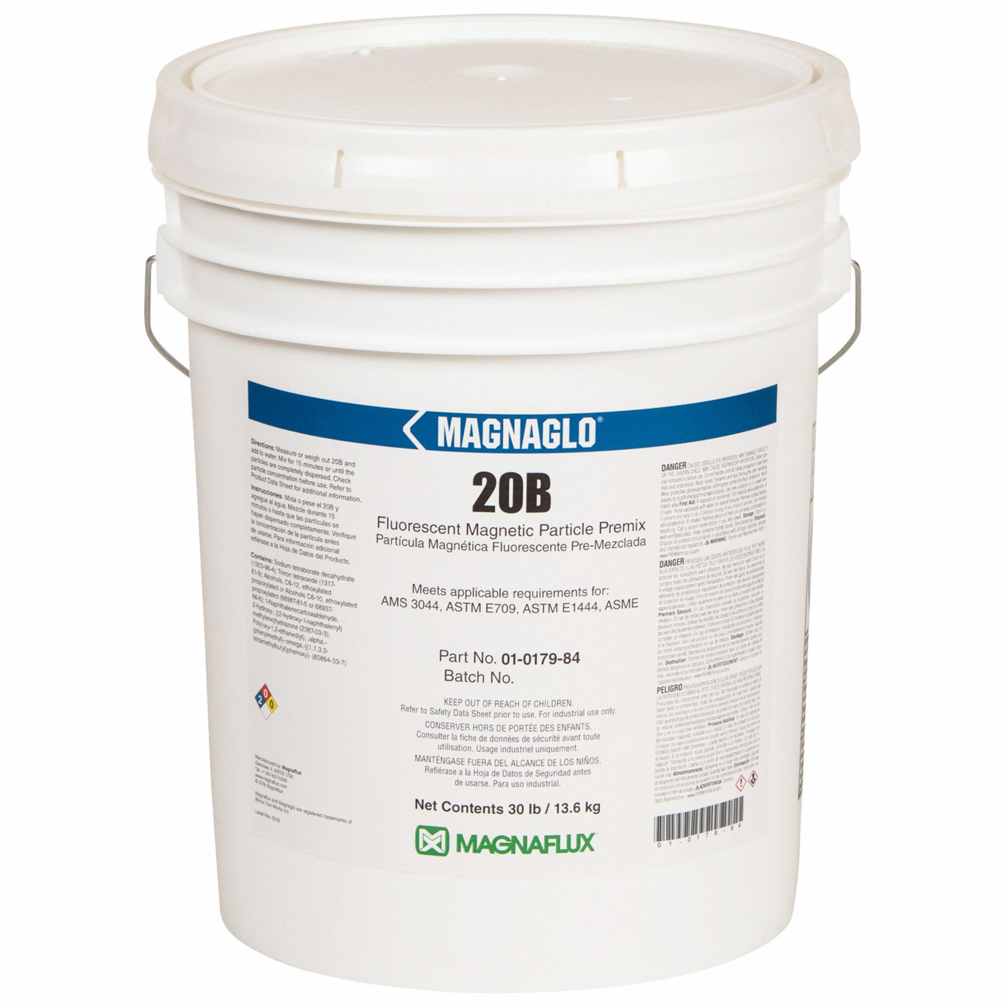 Magnaglo Fluorescent Magnetic Particle Premix Powder