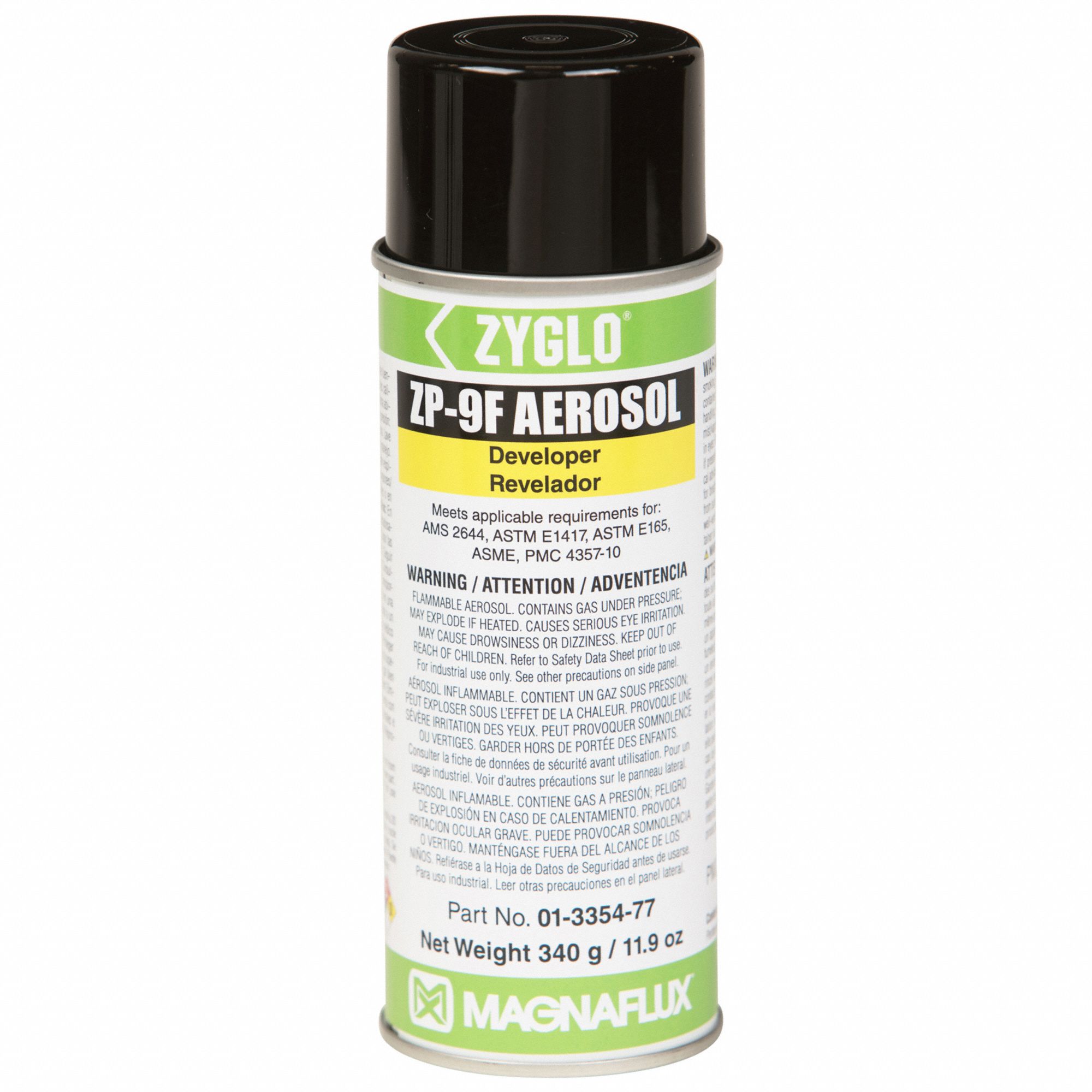 Dye Penetrant Developer,16oz,Aerosol Can