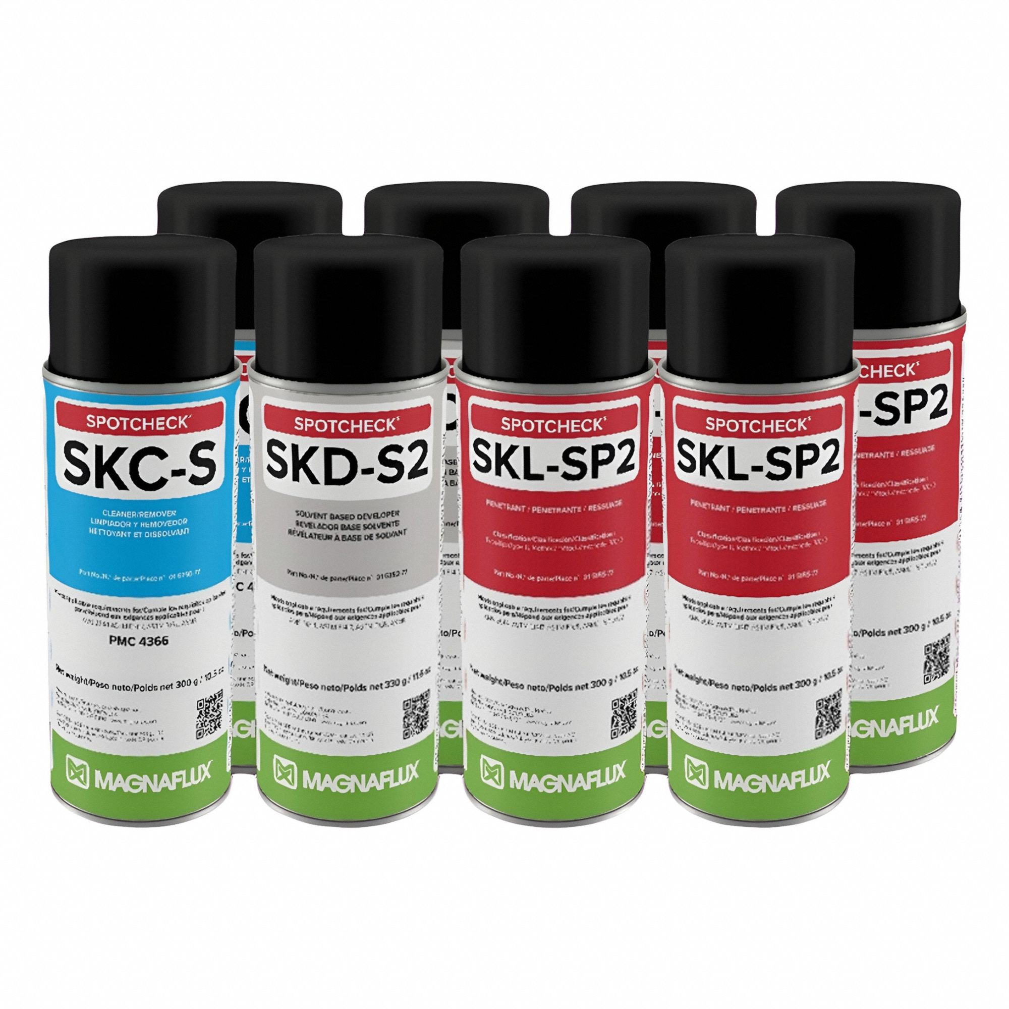 Spotcheck Solvent-Based Visible Dye Penetrant Testing Kit