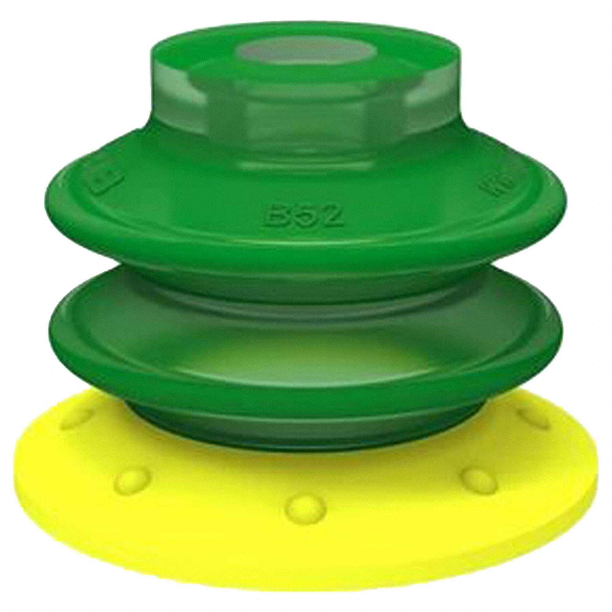 PIAB, G3/8 in, 53.01 mm Pad Dia, Vacuum Pad Assembly 810V52BX52P.4K