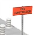 End Construction Signs