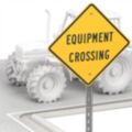Equipment Crossing Signs