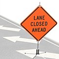 Lane Closed Signs image