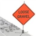 Loose Gravel Signs