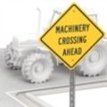 Machinery Crossing Signs
