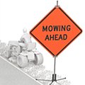 Mowing Ahead Signs image