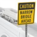 Narrow Bridge Signs