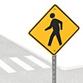 Pedestrian & Bicycle Signs image