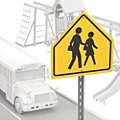 School Traffic Control Signs image