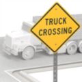 Truck Crossing Signs