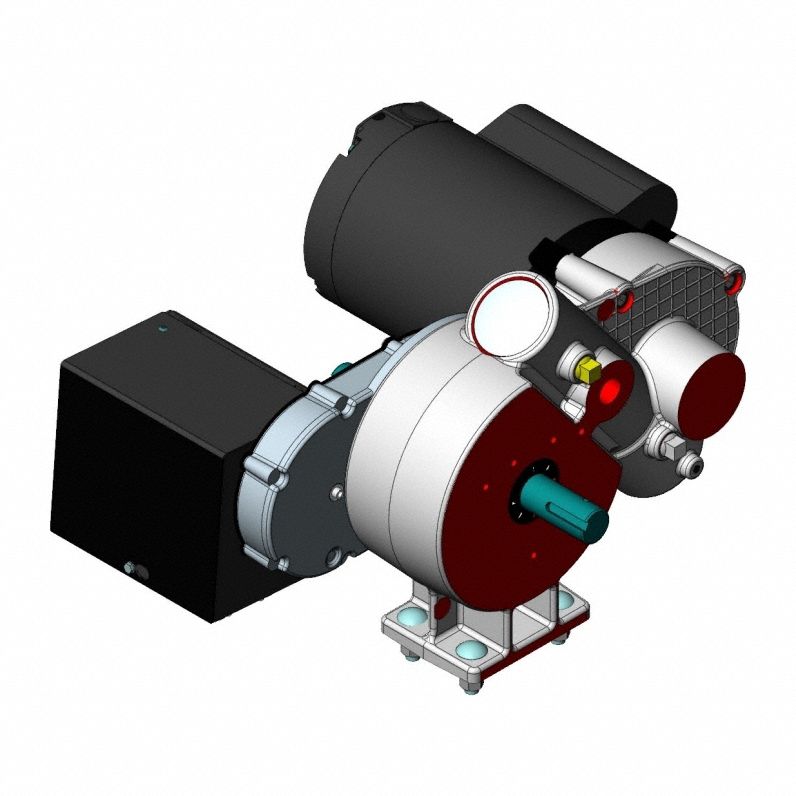 Electric Winch 19 in H Steel