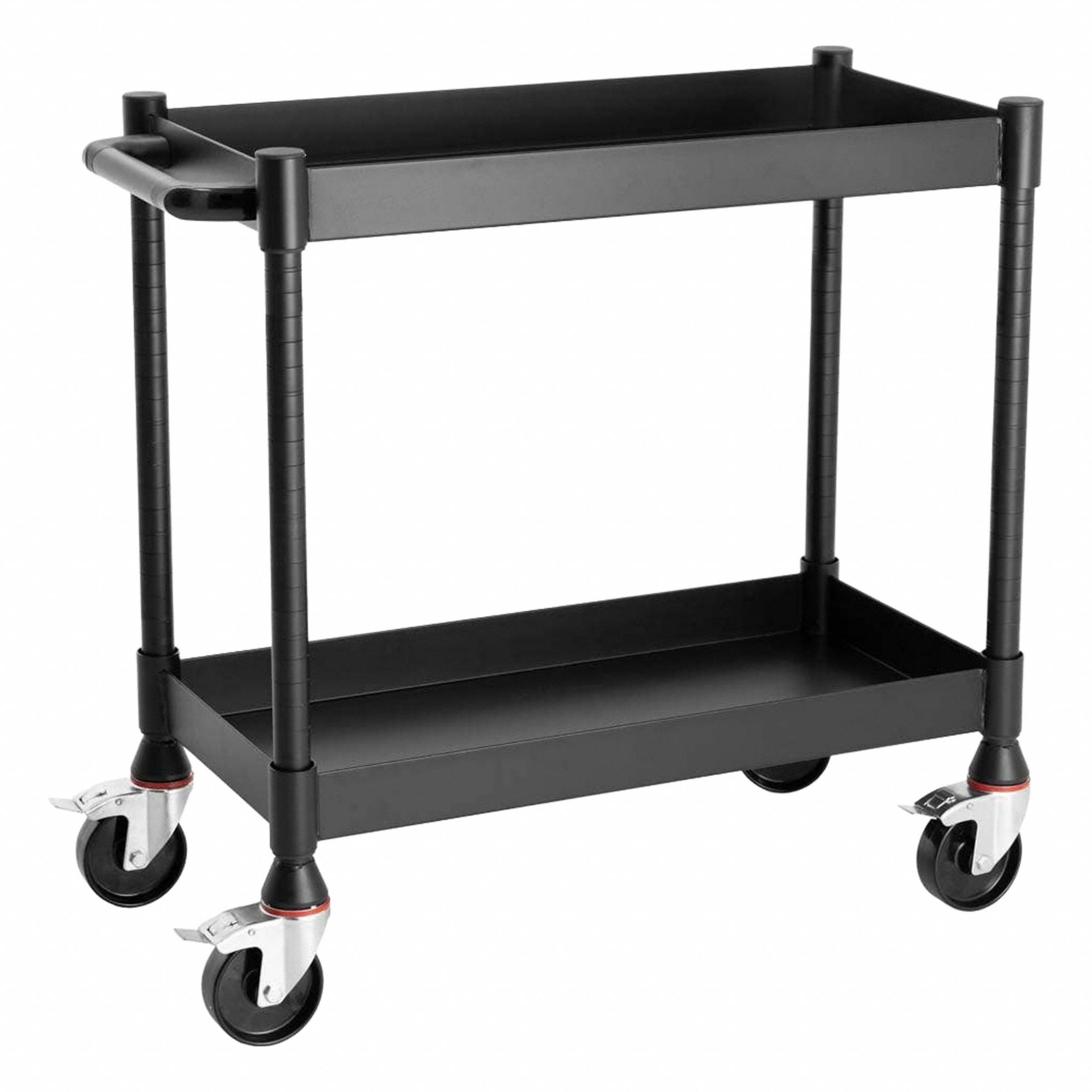 LUXOR, 1,200 lb, 34 in L x 16 in W Shelf, Heavy Duty Cart - 911ZF0 ...