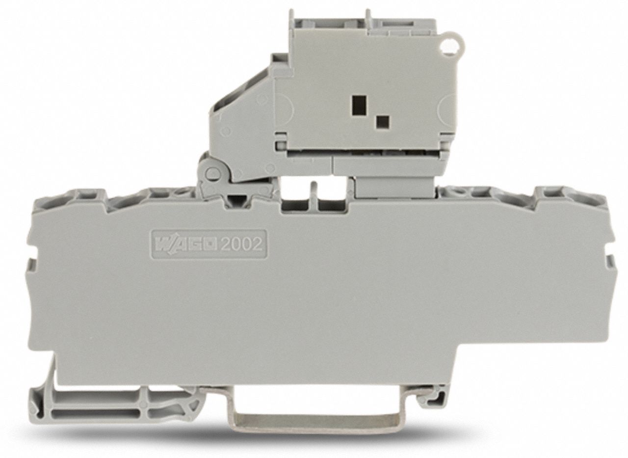 Terminal Block 3.44 L 250V Gray