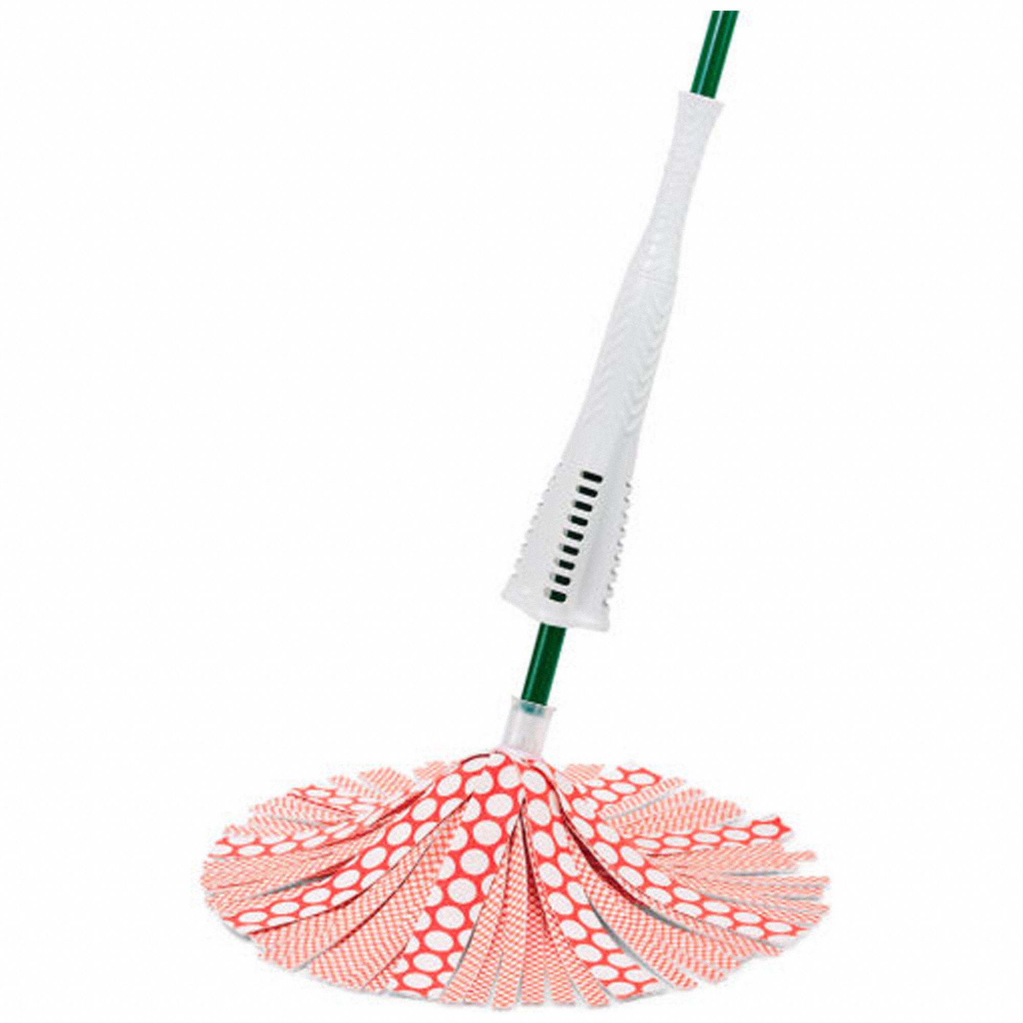 Wonder Mop Orange/White Microfiber PK4