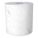 PAPER TOWEL ROLL, HARDWOUND, 1-PLY, WHITE, 950 FT X 8 IN, PROPRIETARY, 6 PK