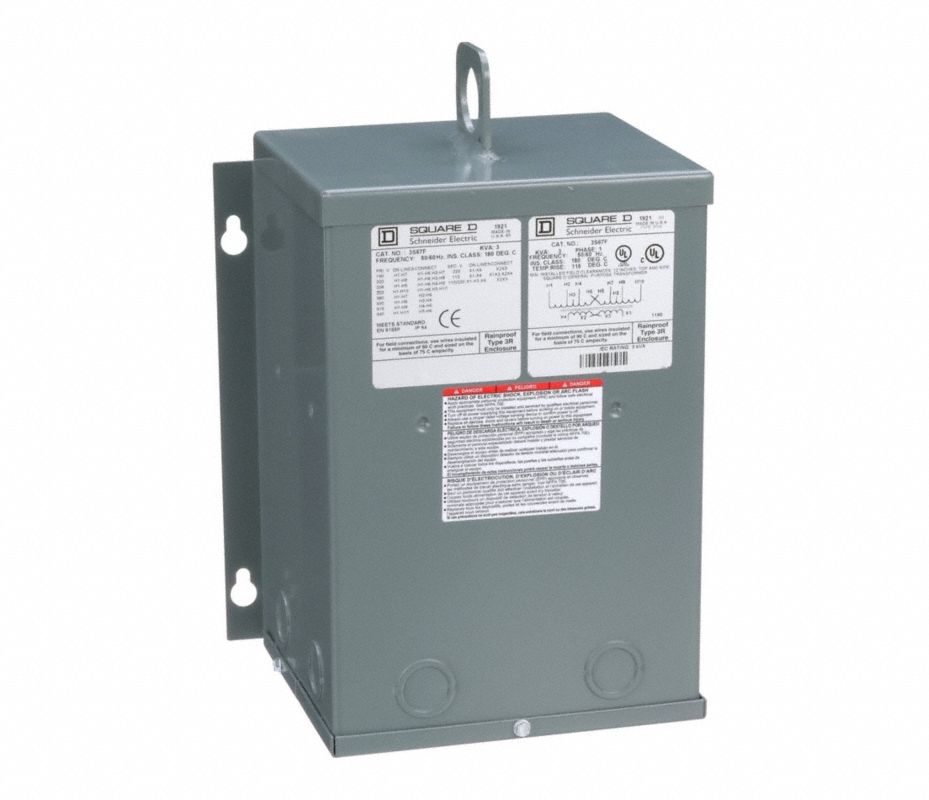 SQUARE D Transformador,3kVA - 2CN20 | 3S67F - Grainger México