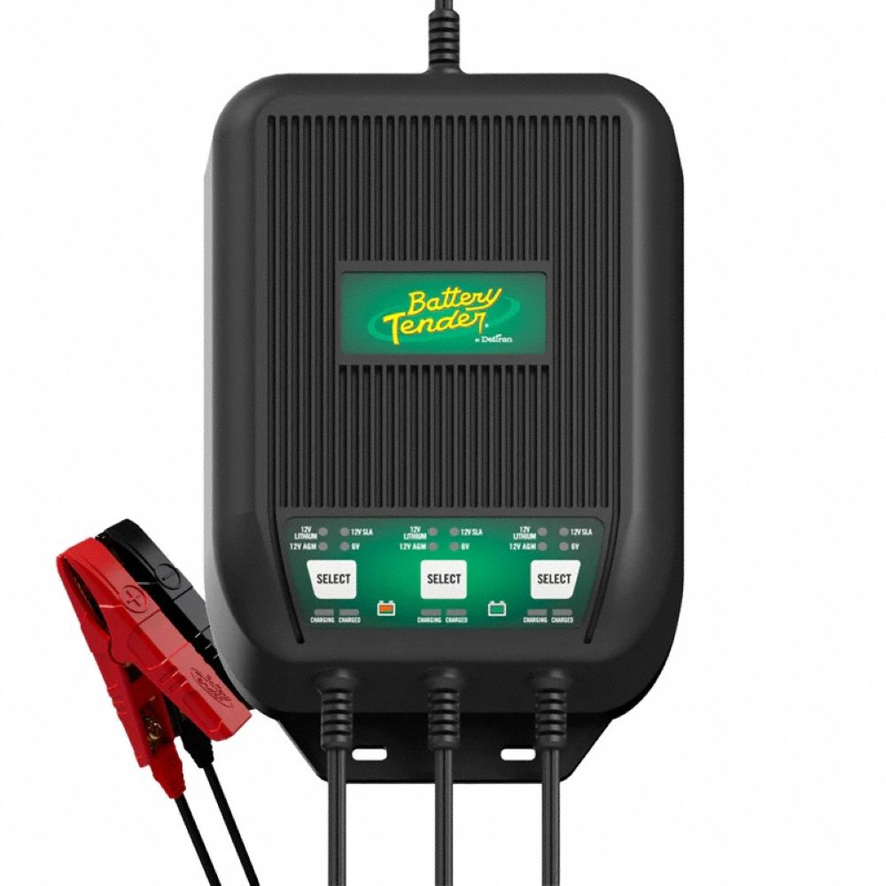 Battery Chargers: Charging, Auto, For AGM/Flooded/Gel Cell/Lead Acid/Lithium, Float