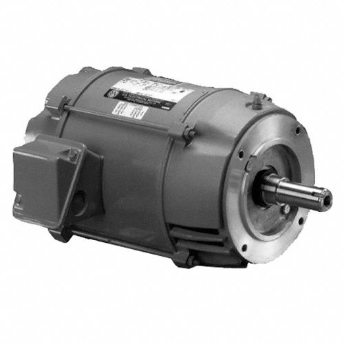 General Purpose Motor: Open Drip Proof, C-Face Mount, 3/4 HP, 1, 725 Nameplate RPM, 575V