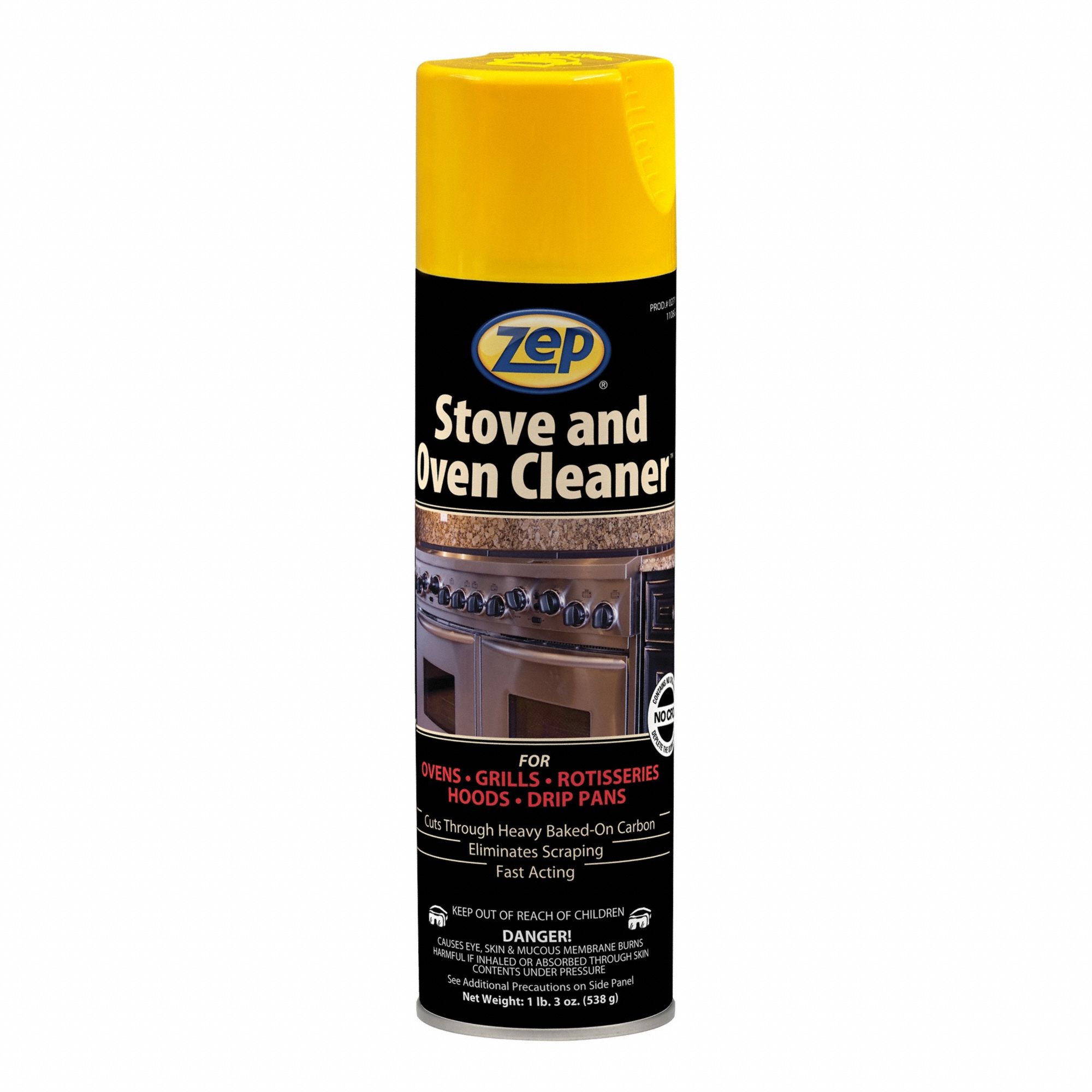 Oven Cleaner: Aerosol Spray Can, 20 oz, Liquid, Fruity, 12 PK