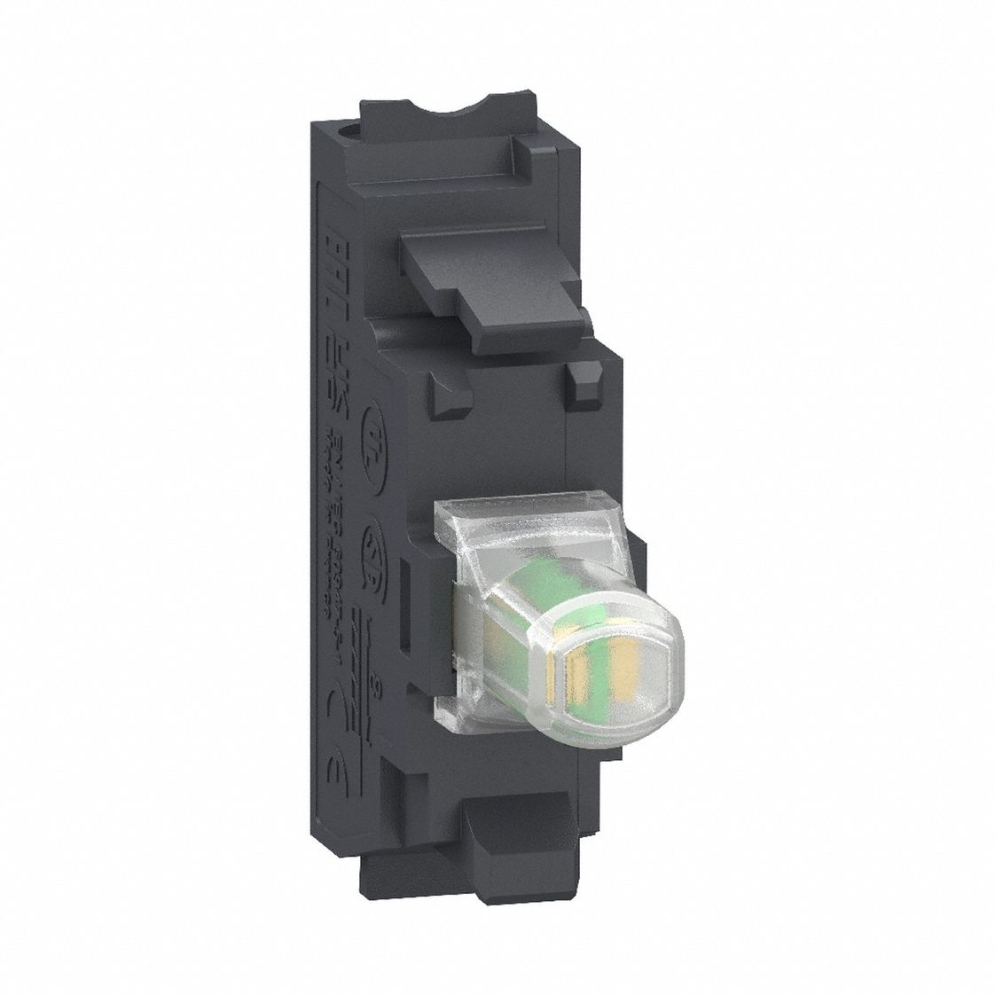 Lamp Module: 22 mm Size, White, LED, 24 V AC/DC Rating, No Transformer