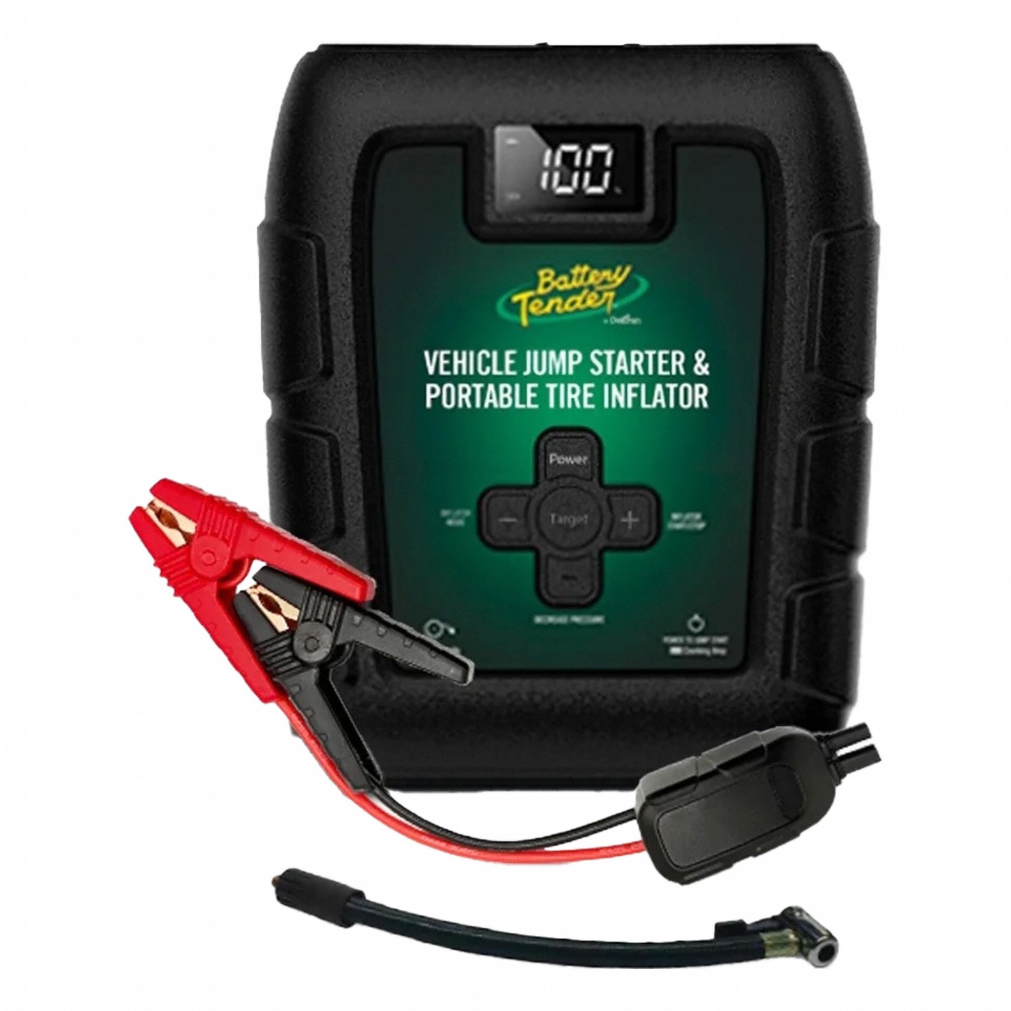 Jump Starter: Charging/Starter Only(Automotive), For 12 V Battery Volt, 3 A @ 5V, USB