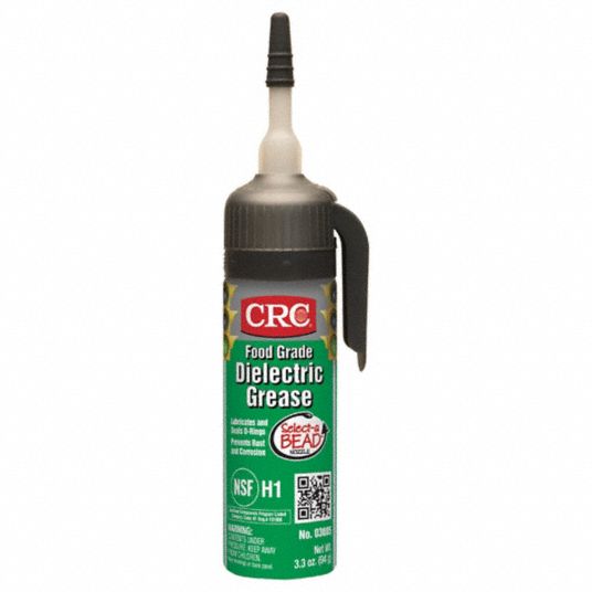 CRC, Food Grade Dielectric Grease, 3 oz, Dielectric Grease 12W316