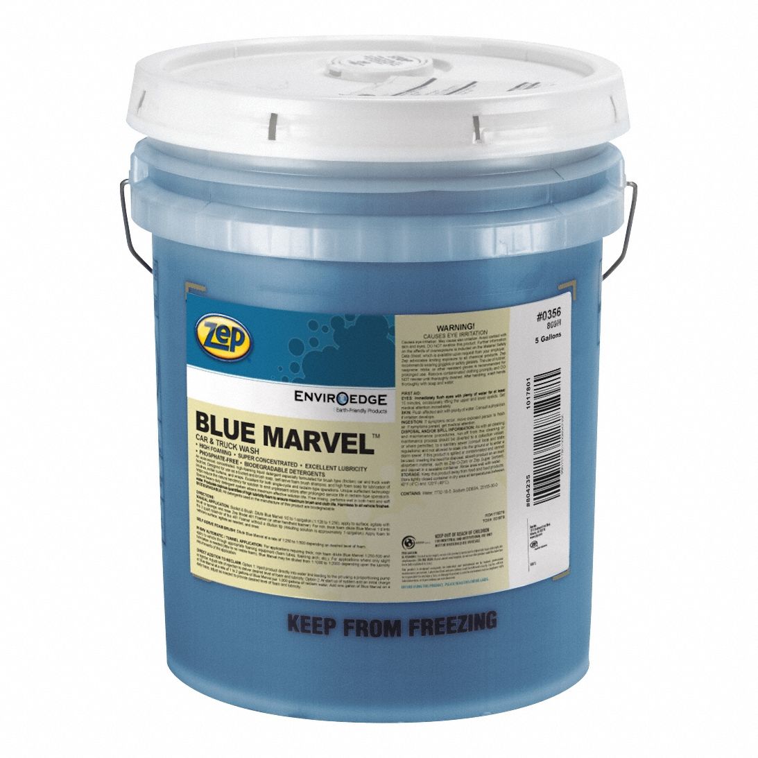 Car/Truck Foaming Detergent: 55 gal, Drum