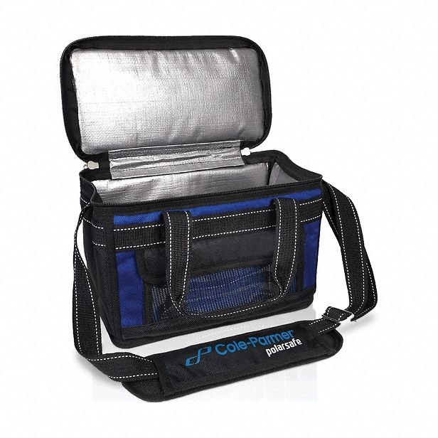 Cryogenic Storage Box: 12 1/4 in Overall Lg, 7 7/8 in Overall Wd, 5 7/8 in Overall Ht, 5 L Capacity