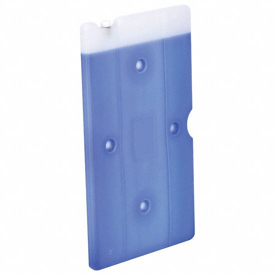 Cold Pack: 14 1/8 in Overall Lg, 8 1/4 in Overall Wd, 3/4 in Overall Ht, 1 L Capacity, Blue