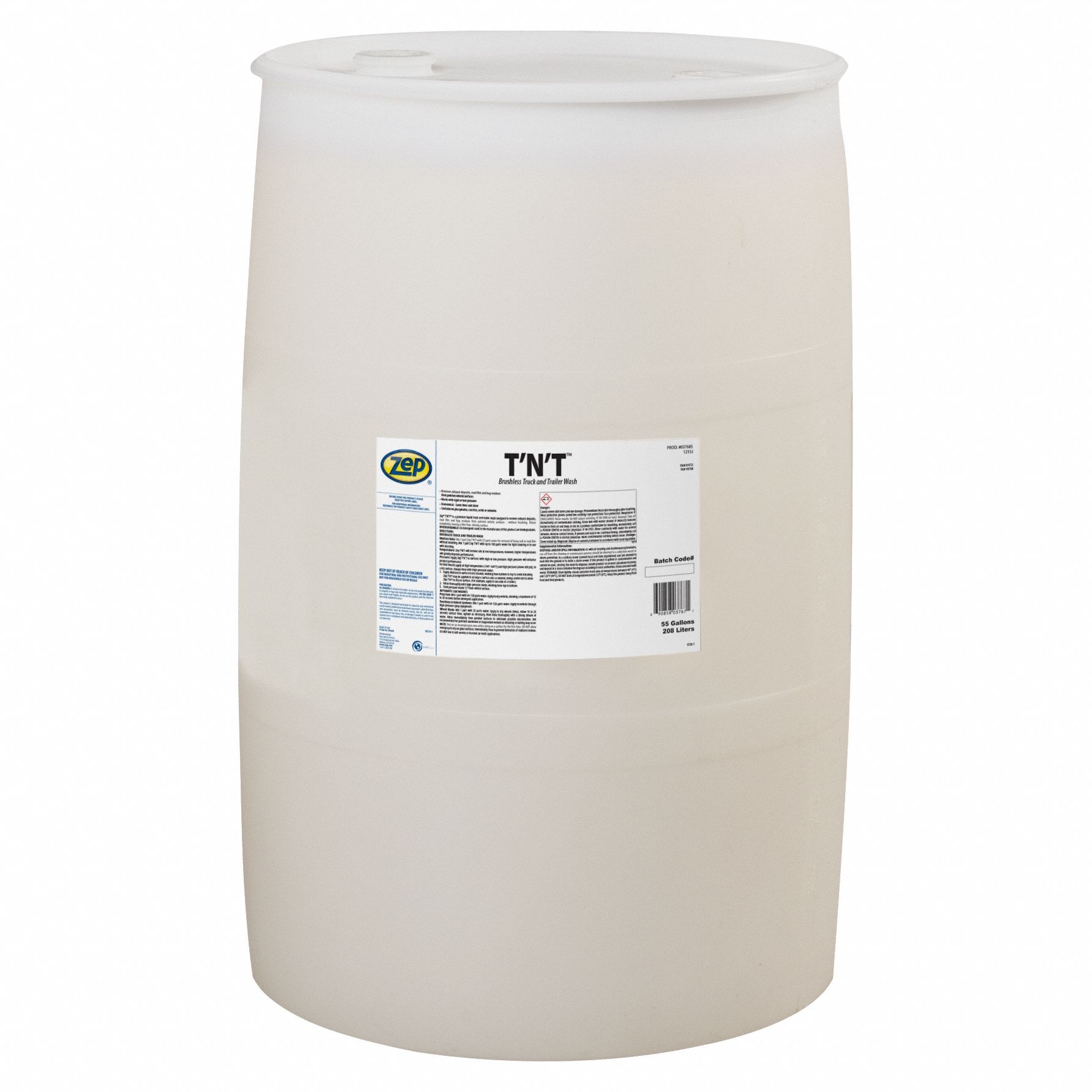 Truck and Trailer Wash Drum 55 gal.