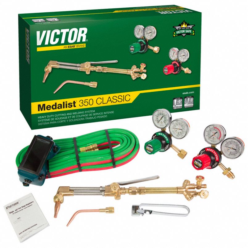VICTOR Equipo de Oxicorte y Soldadura Medalist 350 Classic 76207