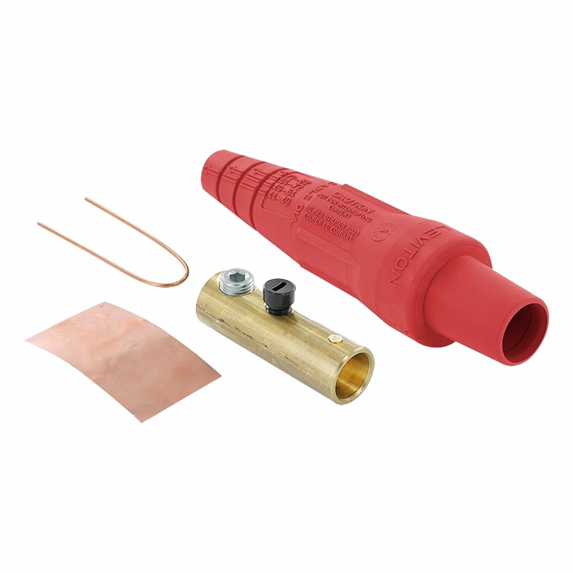 Female Plug: Female Connector, 300 A, Red