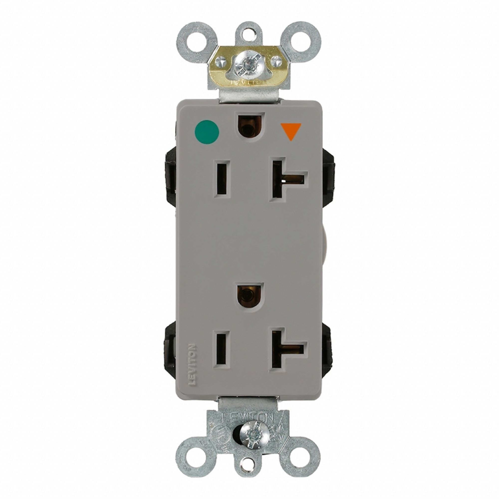 Lev-Lok DPl HG/IG Dup 20A 125V Gry